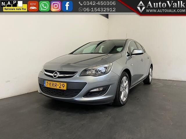 Grijs Gebruikt 2013 Opel Astra Edition Hatchback | € 3.949 (Goede deal) - Afbeelding 1/4