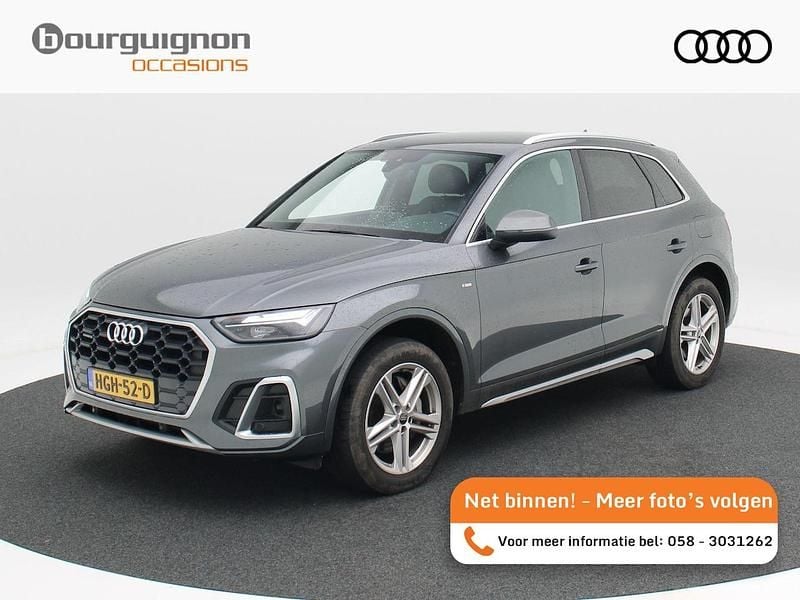 Grijs Occasion 2021 Audi Q5 S-Line SUV | € 35.850 (Eerlijke prijs) - Afbeelding 1/4