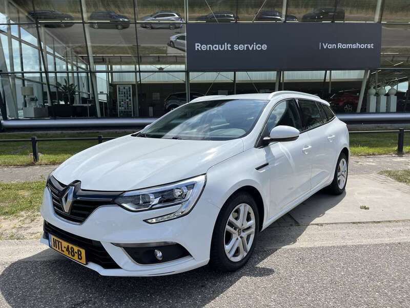 Wit Gebruikt 2021 Renault Mégane GrandTour Business Stationwagen | € 15.950 (Goede deal) - Afbeelding 1/4