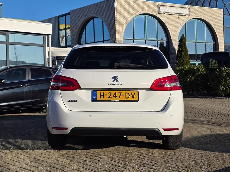 Occasion Peugeot 308 Premium 131 PK (96 kW) 2020 Wit Stationwagen
