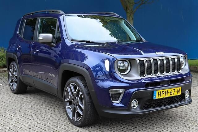 Blauw Occasion 2019 Jeep Renegade Limited SUV | € 17.950 (Eerlijke prijs) - Afbeelding 1/4