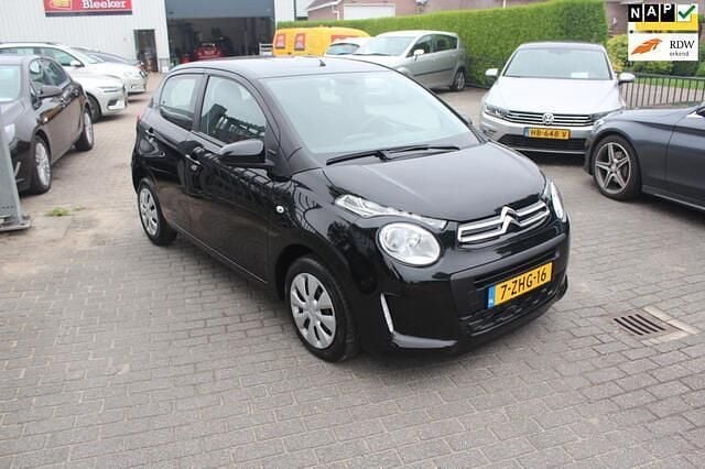 Zwart Gebruikt 2014 Citroën C1 Shine Hatchback | € 5.900 (Iets duurder) - Afbeelding 1/4