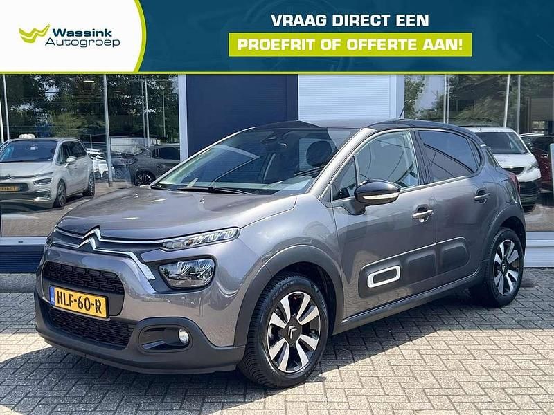 Grijs (metallic) Gebruikt 2023 Citroën C3 Feel Hatchback | € 13.940 (Goede deal) - Afbeelding 1/4