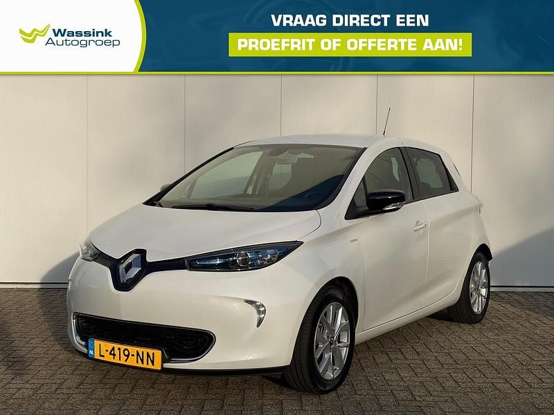 Wit Occasion 2019 Renault Zoe LIMITED Hatchback | € 9.940 (Eerlijke prijs) - Afbeelding 1/4