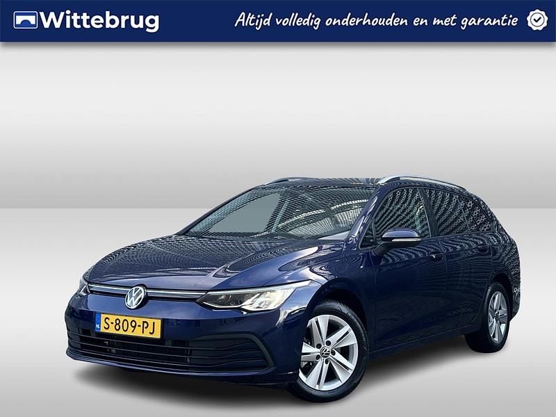 Blauw Gebruikt 2023 VW Golf VIII Life Stationwagen | € 22.950 (Goede deal) - Afbeelding 1/2