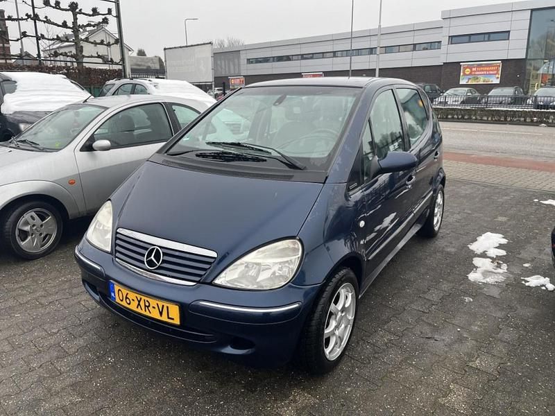 Blauw Gebruikt 2002 Mercedes A160 Elegance MPV | € 2.245 (Iets duurder) - Afbeelding 1/4