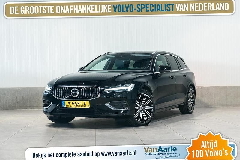 Zwart Gebruikt 2022 Volvo V60 Inscription Stationwagen | € 37.450 (Goede deal) - Afbeelding 1/3