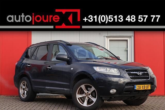 Zwart Gebruikt 2007 Hyundai Santa Fe Style SUV | € 3.650 (Goede deal) - Afbeelding 1/4