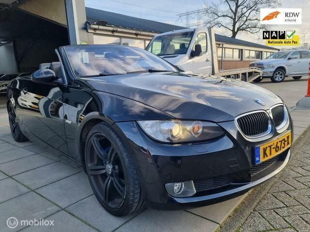 Zwart Gebruikt 2007 BMW 325 Cabriolet Executive Cabriolet | € 9.999 (Iets duurder) - Afbeelding 1/4