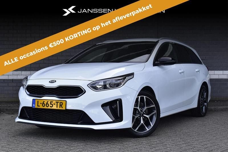 Wit Gebruikt 2021 Kia Ceed GT-Line Stationwagen | € 24.885 (Eerlijke prijs) - Afbeelding 1/3