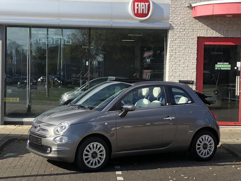 Grijs Occasion 2022 Fiat 500C Dolcevita Cabriolet | € 16.450 (Eerlijke prijs) - Afbeelding 1/4
