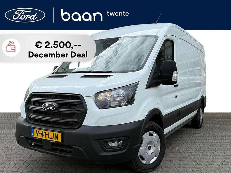 Wit Occasion 2024 Ford Transit Trend Van | € 30.350 (Super prijs) - Afbeelding 1/4