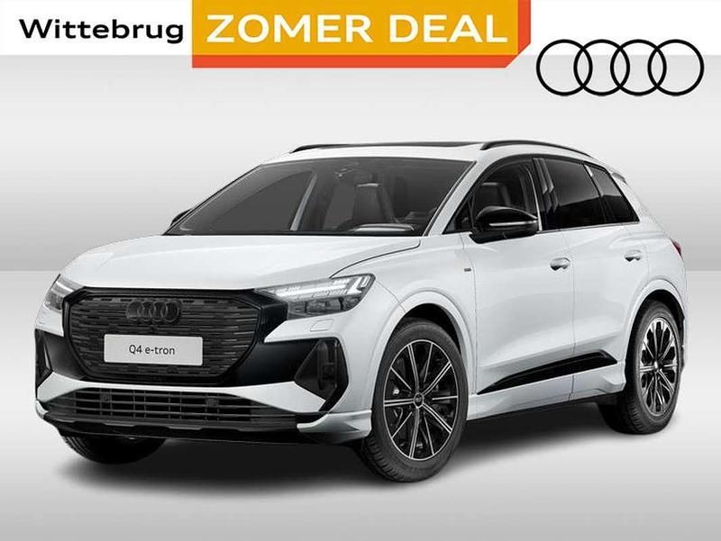 Wit Nieuw 2025 Audi Q4 e-tron Comfort SUV | € 56.250 (Eerlijke prijs) - Afbeelding 1/4
