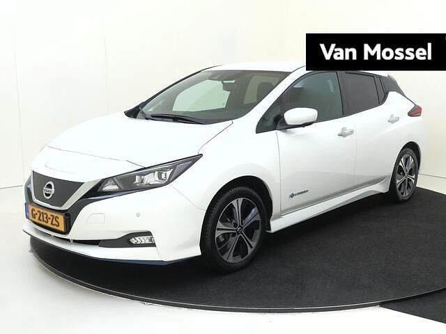 Wit Gebruikt 2019 Nissan Leaf Tekna Hatchback | € 14.940 (Eerlijke prijs) - Afbeelding 1/4