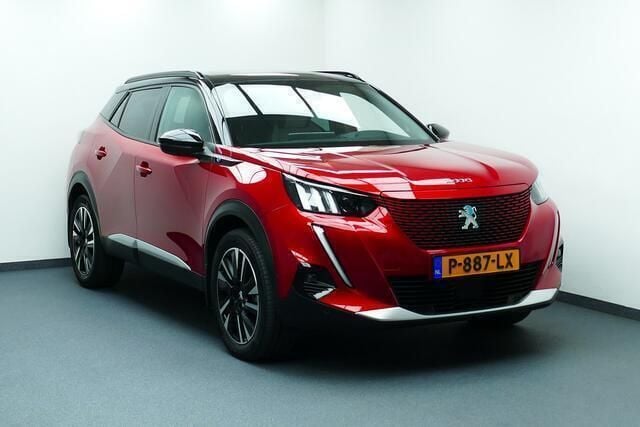 Rood Gebruikt 2021 Peugeot e-2008 GT SUV | € 15.949 (Super prijs) - Afbeelding 1/4