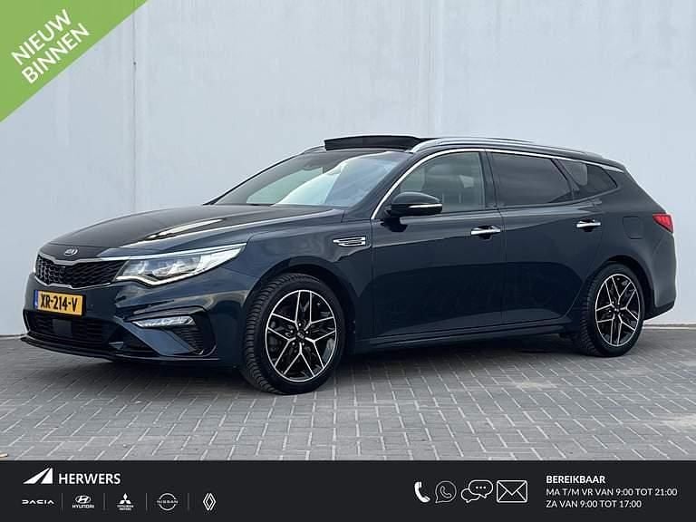 (b4u) gravity blue m Gebruikt 2019 Kia Optima 3 Stationwagen | € 21.485 (Eerlijke prijs) - Afbeelding 1/4
