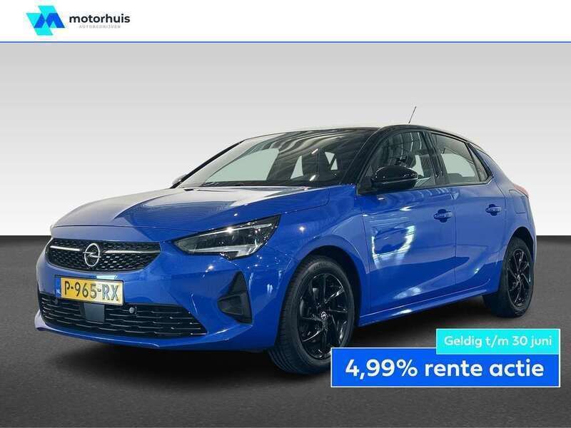 Blauw Gebruikt 2022 Opel Corsa GS Line Hatchback | € 15.445 (Eerlijke prijs) - Afbeelding 1/4