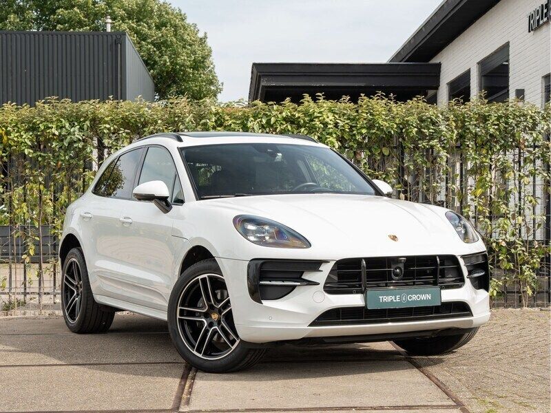Wit Gebruikt 2019 Porsche Macan Sport SUV | € 49.950 (Eerlijke prijs) - Afbeelding 1/4