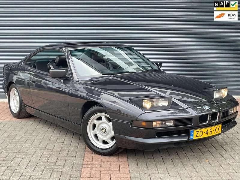 Zwart Gebruikt 1991 BMW 850 Coupé | € 29.950 - Afbeelding 1/4