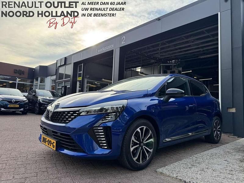Blauw Gebruikt 2024 Renault Clio V Techno Hatchback | € 20.390 (Iets duurder) - Afbeelding 1/4