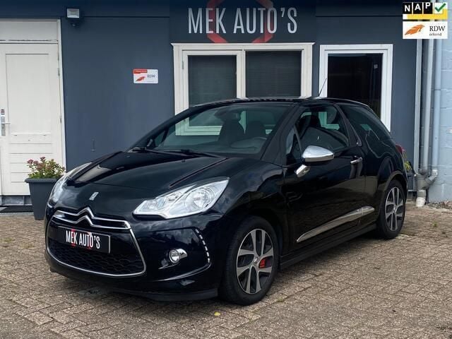 Zwart Gebruikt 2013 Citroën DS3 So Chic Hatchback | € 3.944 (Eerlijke prijs) - Afbeelding 1/4