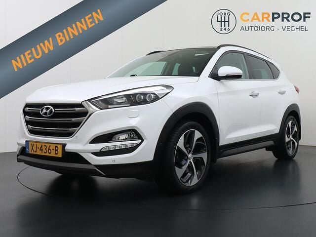 Wit Gebruikt 2015 Hyundai Tucson Premium SUV | € 19.995 (Eerlijke prijs) - Afbeelding 1/4