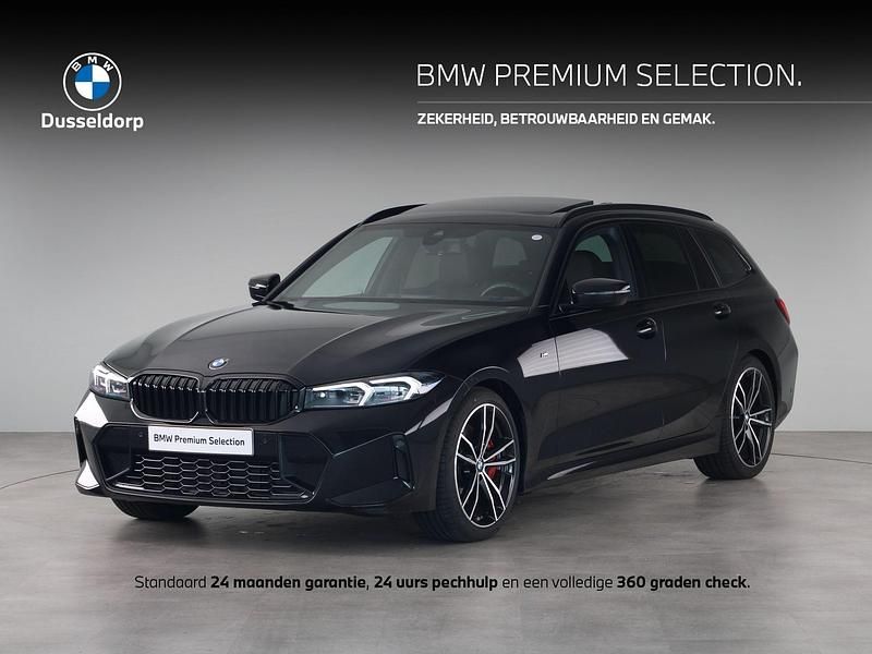 Zwart Gebruikt 2024 BMW 330 M Sport Stationwagen | € 53.950 - Afbeelding 1/4