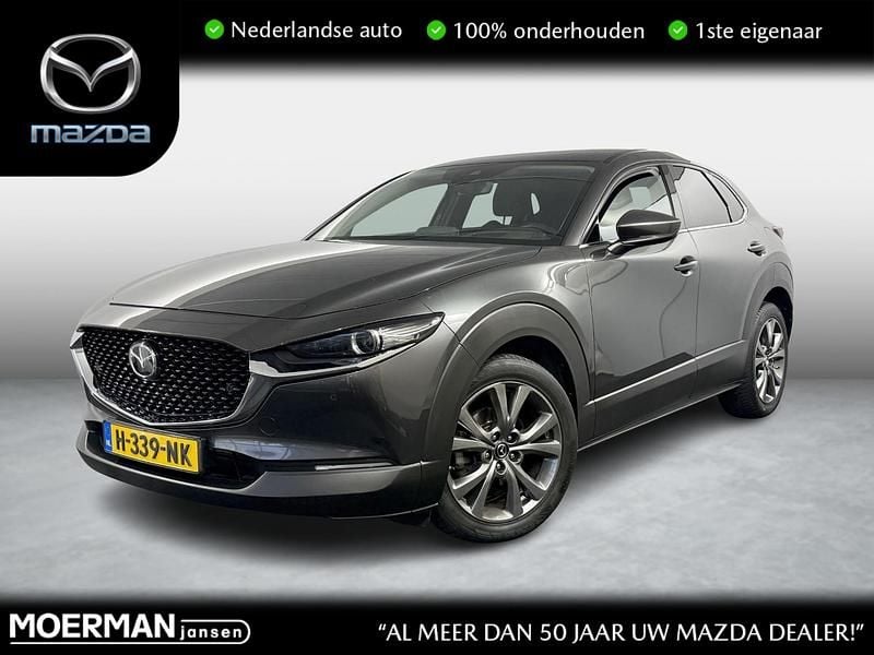 Grijs Gebruikt 2020 Mazda CX-30 Luxury SUV | € 20.950 (Eerlijke prijs) - Afbeelding 1/3