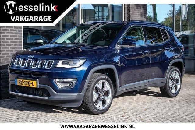 Blauw Gebruikt 2018 Jeep Compass Opening Edition SUV | € 18.900 (Eerlijke prijs) - Afbeelding 1/4