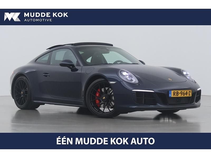 Blauw Occasion 2017 Porsche 911 Carrera 4 GTS Sport Coupé | € 128.900 (Duur) - Afbeelding 1/4
