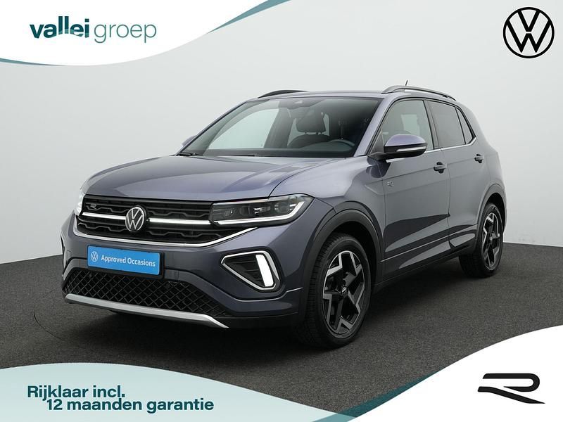 Grijs Gebruikt 2025 VW T-Cross R-line Edition SUV | € 36.900 - Afbeelding 1/4