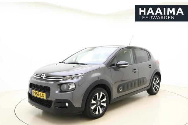 Grijs Gebruikt 2019 Citroën C3 PureTech Hatchback | € 13.950 (Iets duurder) - Afbeelding 1/4