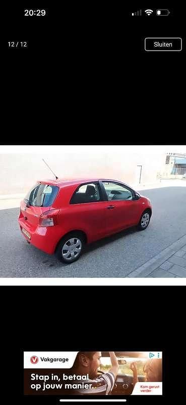 Rood Gebruikt 2006 Toyota Yaris Verso Terra MPV | € 900 (Super prijs) - Afbeelding 1/4