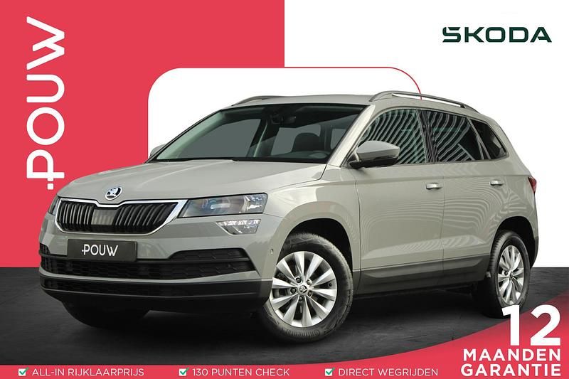 Grijs Gebruikt 2021 Skoda Karoq Business Line SUV | € 26.950 (Goede deal) - Afbeelding 1/4