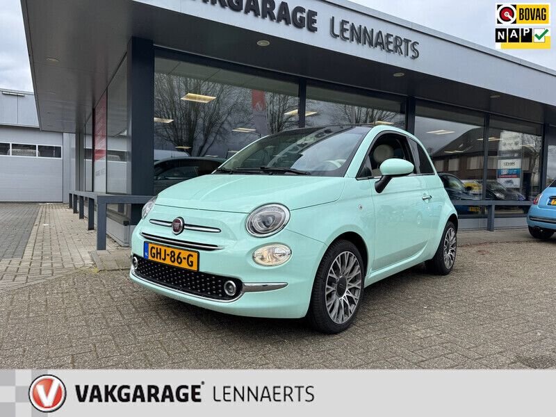Groen Gebruikt 2016 Fiat 500 Lounge Hatchback | € 9.435 (Iets duurder) - Afbeelding 1/4