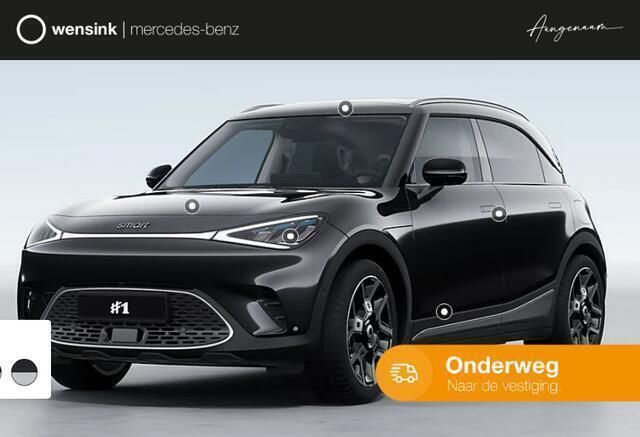 Zwart Nieuw 2025 Smart #1 Edition #1 SUV | € 36.850 (Eerlijke prijs) - Afbeelding 1/4