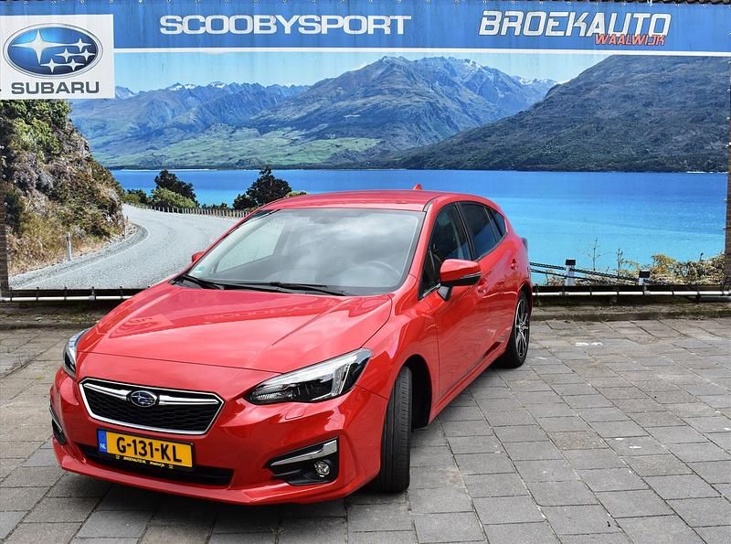 Rood Gebruikt 2019 Subaru Impreza Hatchback | € 21.250 - Afbeelding 1/4
