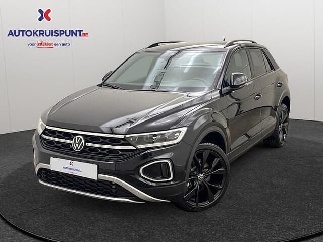 Zwart Nieuw 2025 VW T-Roc Style SUV | € 33.900 (Super prijs) - Afbeelding 1/4