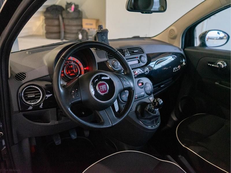 Occasion Fiat 500C Lounge 82 PK (60 kW) 2015 Zwart Cabriolet