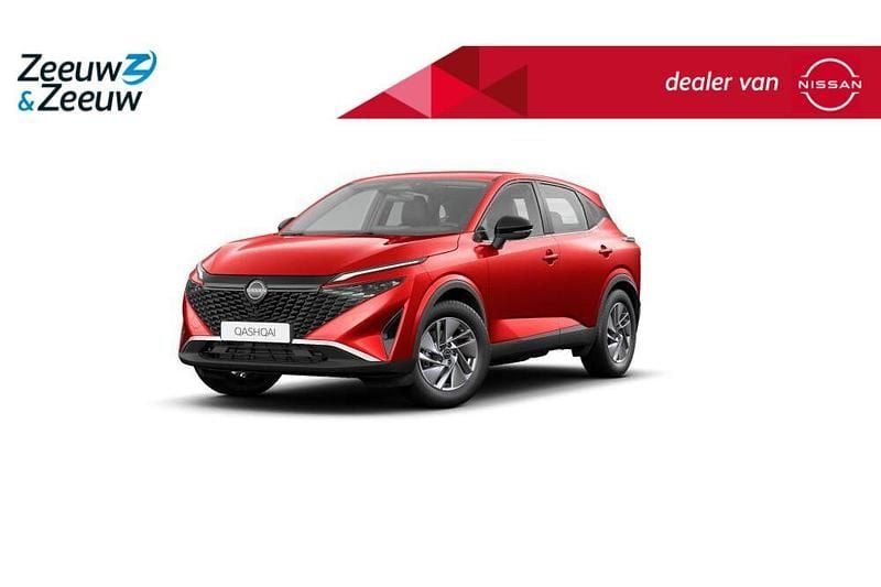 Rood Nieuw 2025 Nissan Qashqai Acenta SUV | € 35.965 (Super prijs) - Afbeelding 1/4