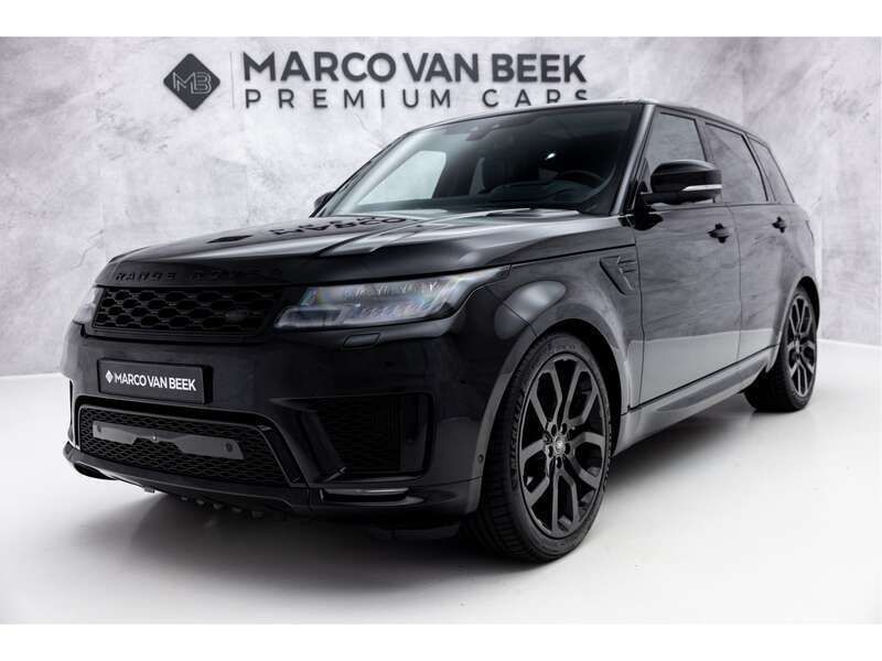 Zwart Gebruikt 2018 Land Rover Range Rover Sport Autobiography Dynamic SUV | € 62.850 - Afbeelding 1/4