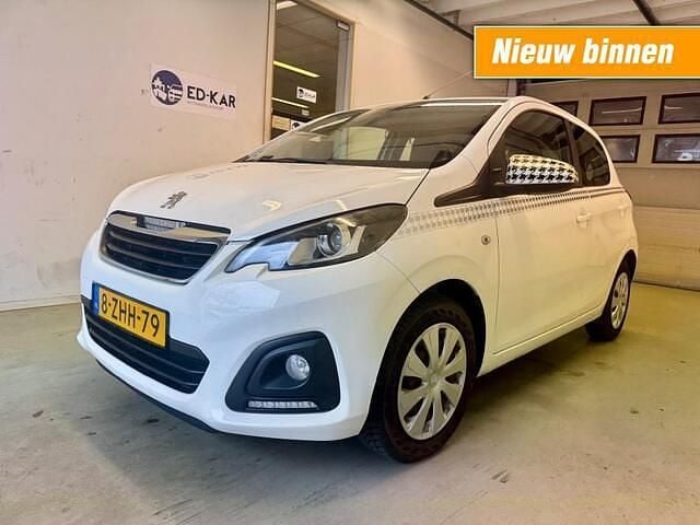 Wit Gebruikt 2014 Peugeot 108 Active Hatchback | € 4.195 (Goede deal) - Afbeelding 1/4