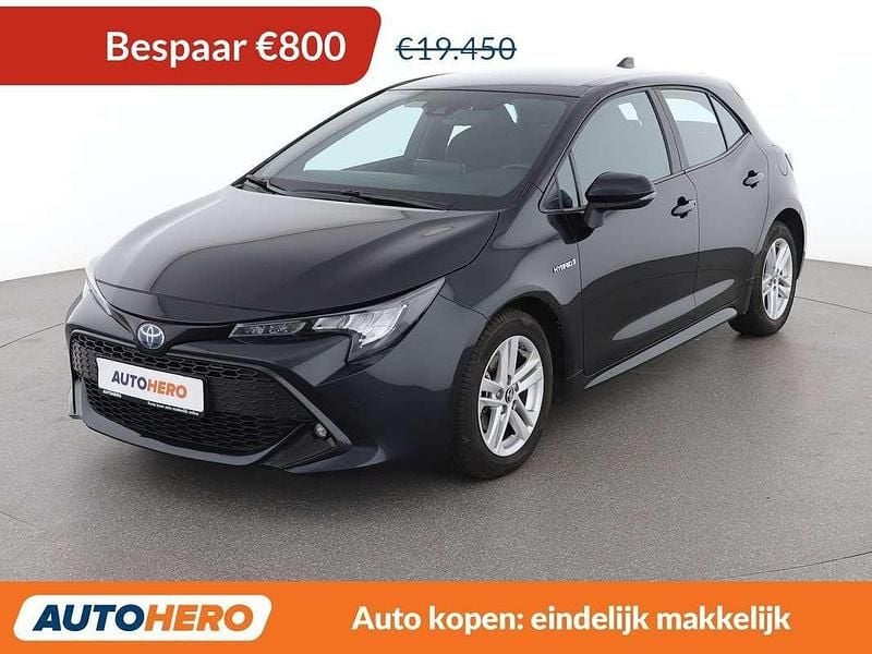 Zwart Occasion 2019 Toyota Corolla Hatchback | € 18.849 (Goede deal) - Afbeelding 1/3