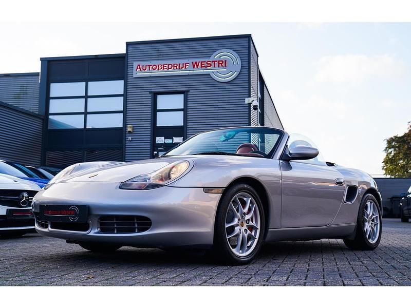Grijs Occasion 2002 Porsche Boxster Cabriolet | € 17.395 (Eerlijke prijs) - Afbeelding 1/4