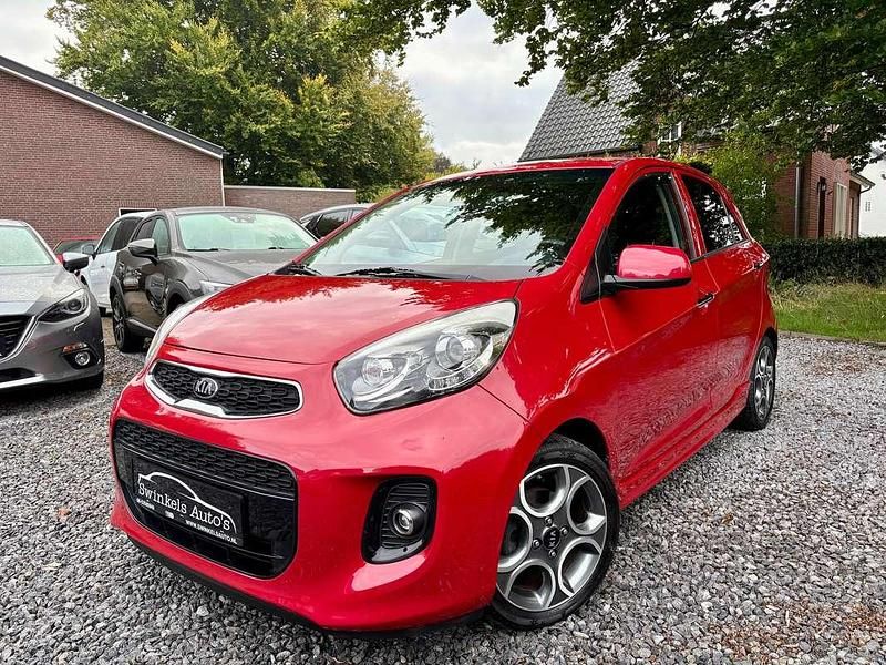 Rood Gebruikt 2016 Kia Picanto Hatchback | € 10.750 (Eerlijke prijs) - Afbeelding 1/4
