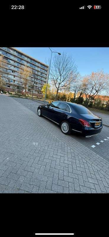 Blauw Gebruikt 2015 Mercedes C180 Prestige Sedan | € 18.000 (Goede deal) - Afbeelding 1/4