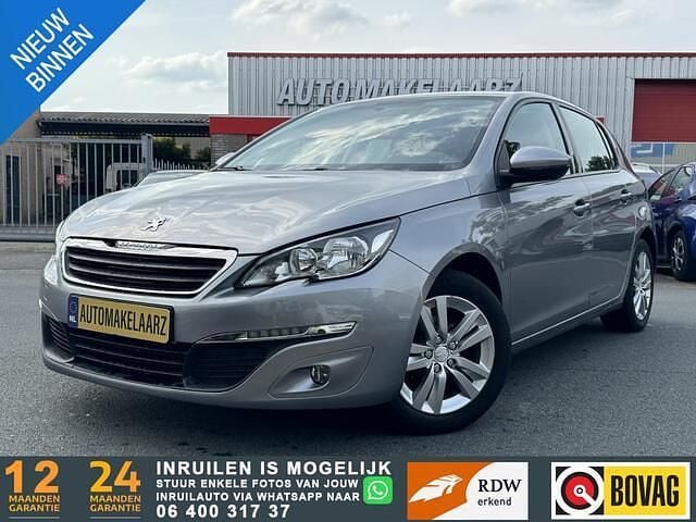 Grijs Gebruikt 2015 Peugeot 308 Premium Hatchback | € 6.740 (Goede deal) - Afbeelding 1/4