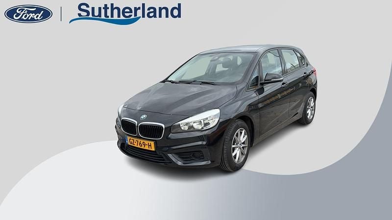 Zwart Gebruikt 2015 BMW 218 Sport Line Stationwagen | € 14.850 (Goede deal) - Afbeelding 1/4