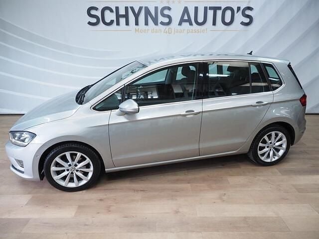 Grijs Gebruikt 2014 VW Golf Sportsvan Highline MPV | € 9.950 (Eerlijke prijs) - Afbeelding 1/4
