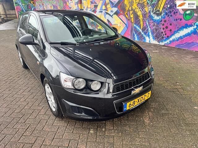 Occasion Chevrolet Aveo LT 95 PK (69 kW) 2012 Zwart Hatchback